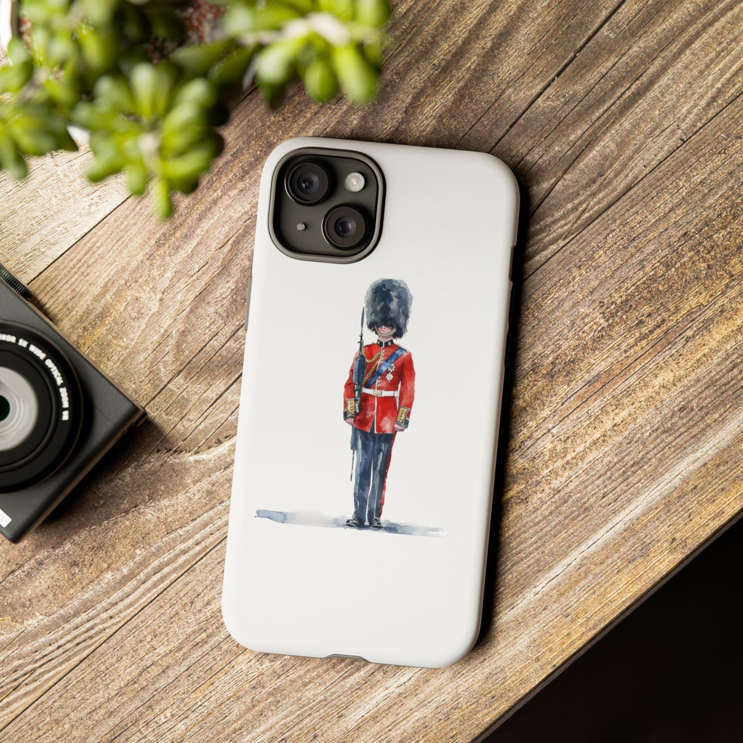 British Royal Guard Phone Case - Tough Cases, Unique Phone Cover, Gift for Her, Cute Accessory, British Soldier Design