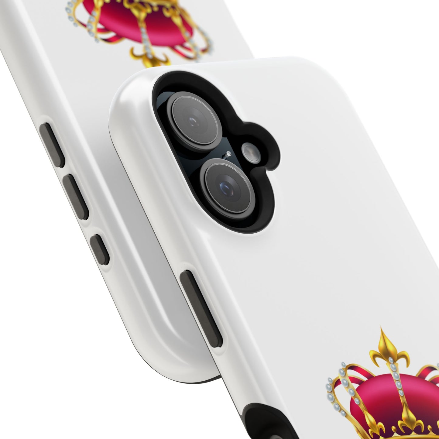 Crown Magnet Phone Cases, Trendy iPhone Covers, Gifts for Her, Birthday Accessories, Unique Custom Cases, Stylish Phone Protection