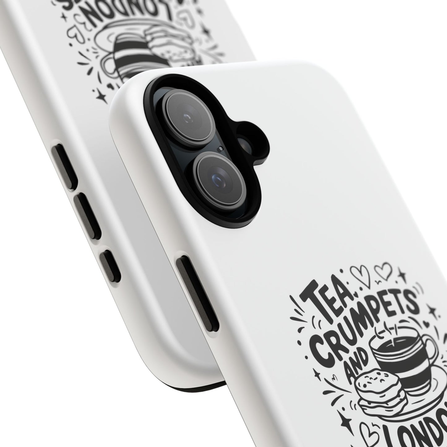 London Adventures Phone Case - Tea & Crumpets Design