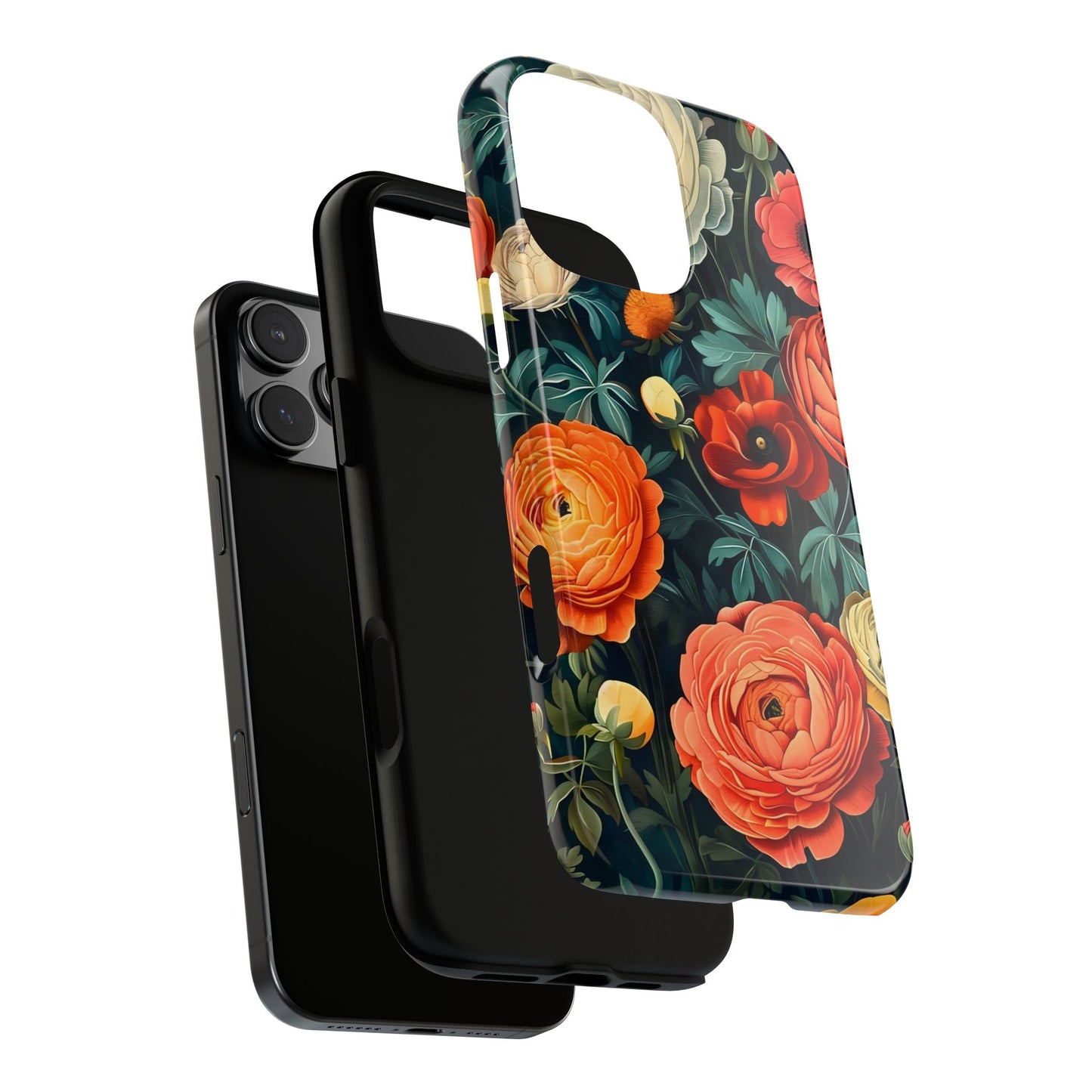 Floral Phone Case, Tough Cases - Stylish Protection, Gifts for Her, Nature Lover Decor, Floral Accessories