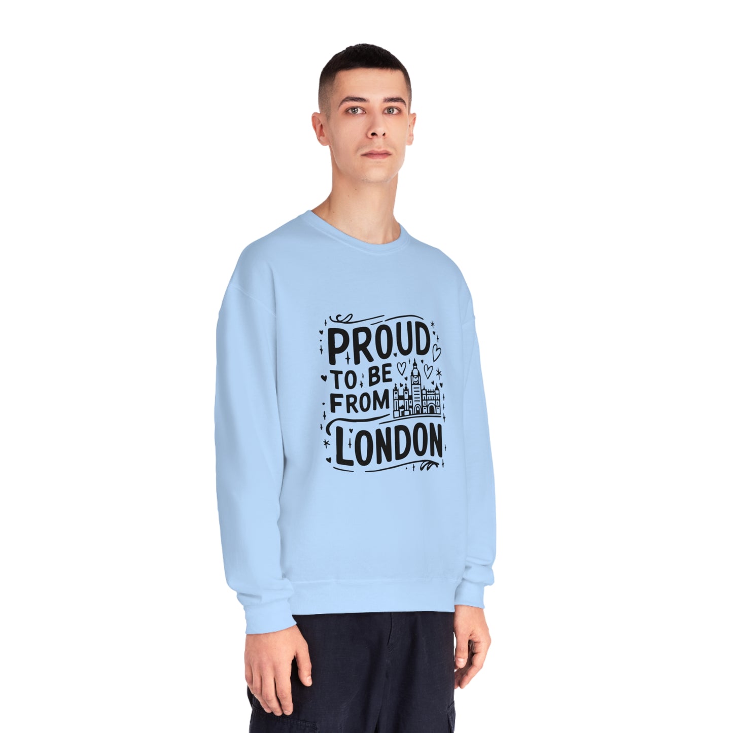 Unisex NuBlend® Crewneck Sweatshirt - Proud to be from London