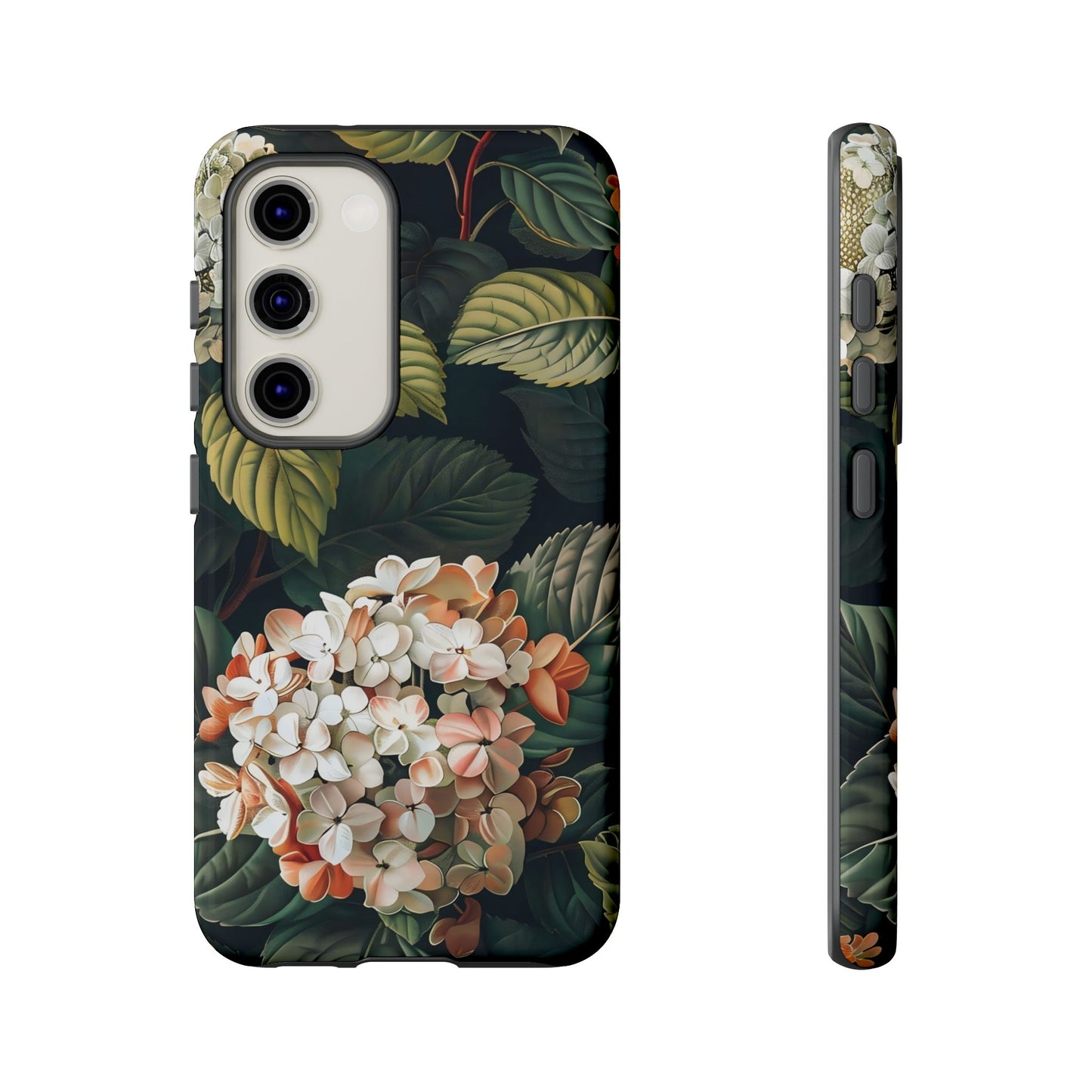 Floral Phone Case - Tough Cases, Nature Lover Gift, Floral Design, Botanical Phone Cover, Stylish Cellphone Accessory, Mother's Day Gift