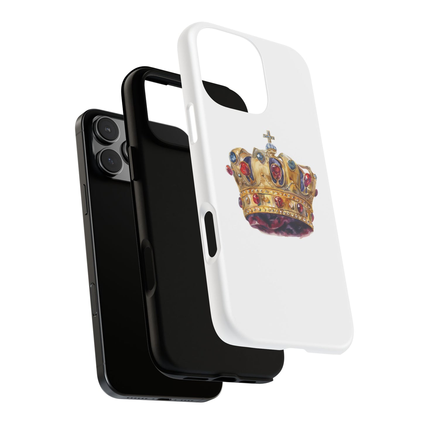 Royal Crown Phone Case | Tough Phone Cases, Stylish Accessories, Gift for Her, Birthday Present, Royalty Vibe