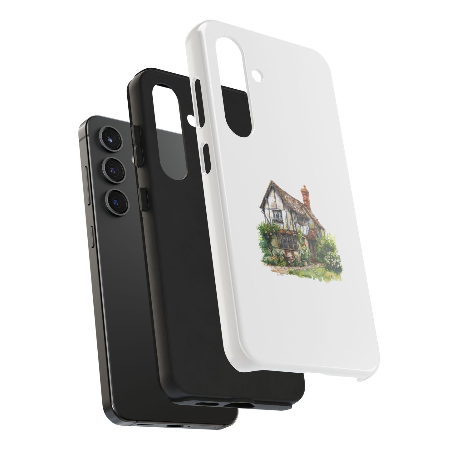Charming Cottage Tough Phone Case - Rustic Home Design