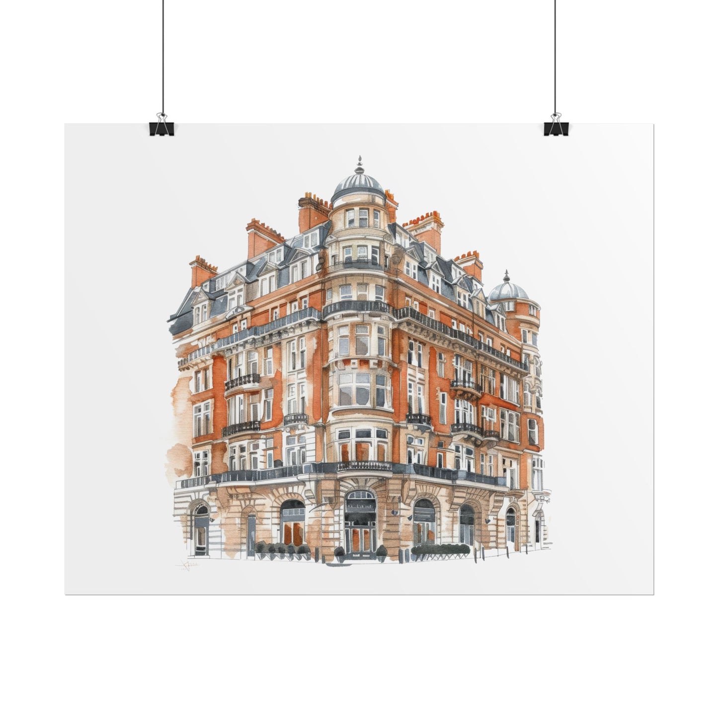 Elegant Architectural Rolled Posters, Art Prints for Home Decor, Gift for Housewarming, Wall Art for Living Room, Unique Art Decor