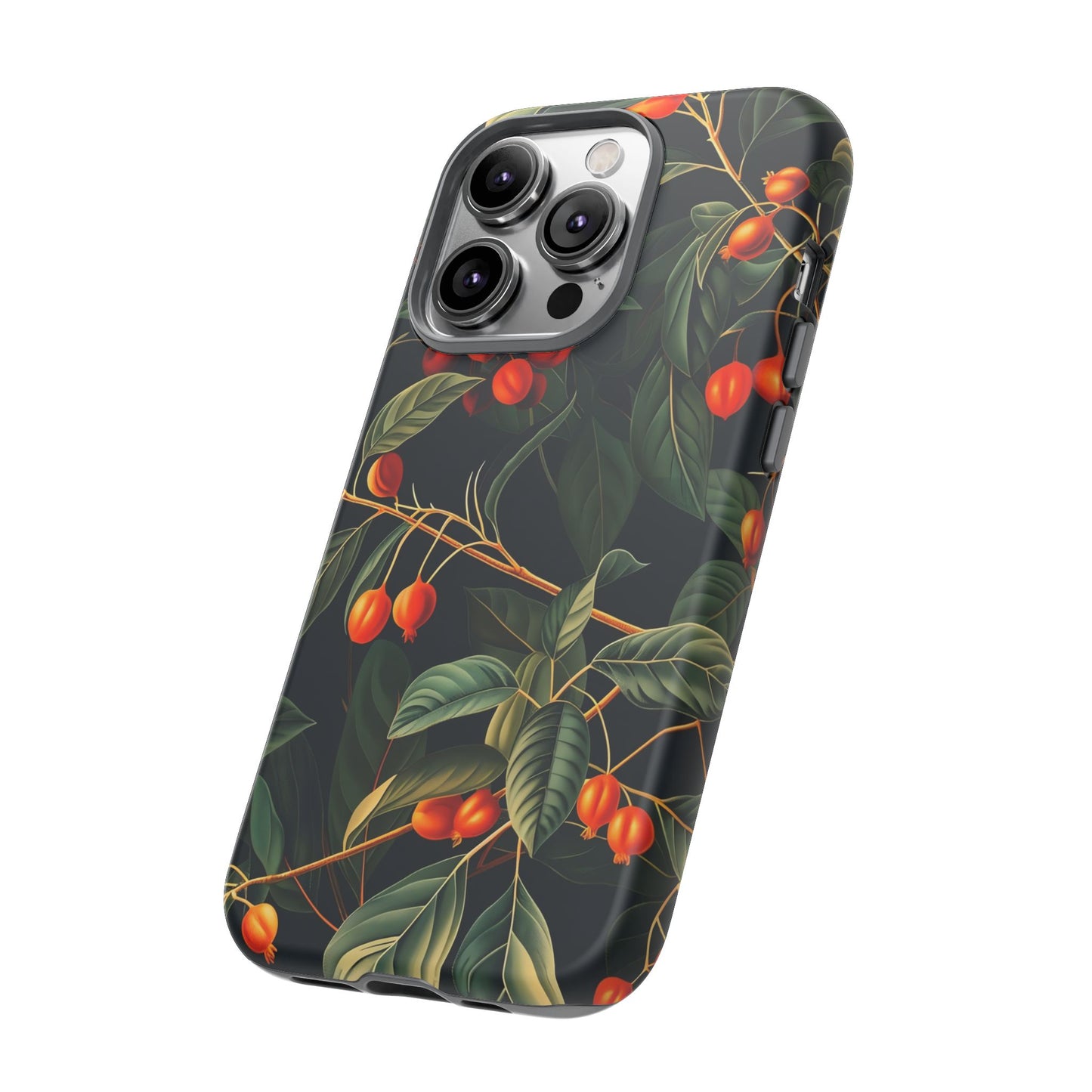 Tough Cases, Floral Phone Case, Nature-Inspired Tech, Unique Gift, Phone Accessory, Botanical Design, Fall Vibes