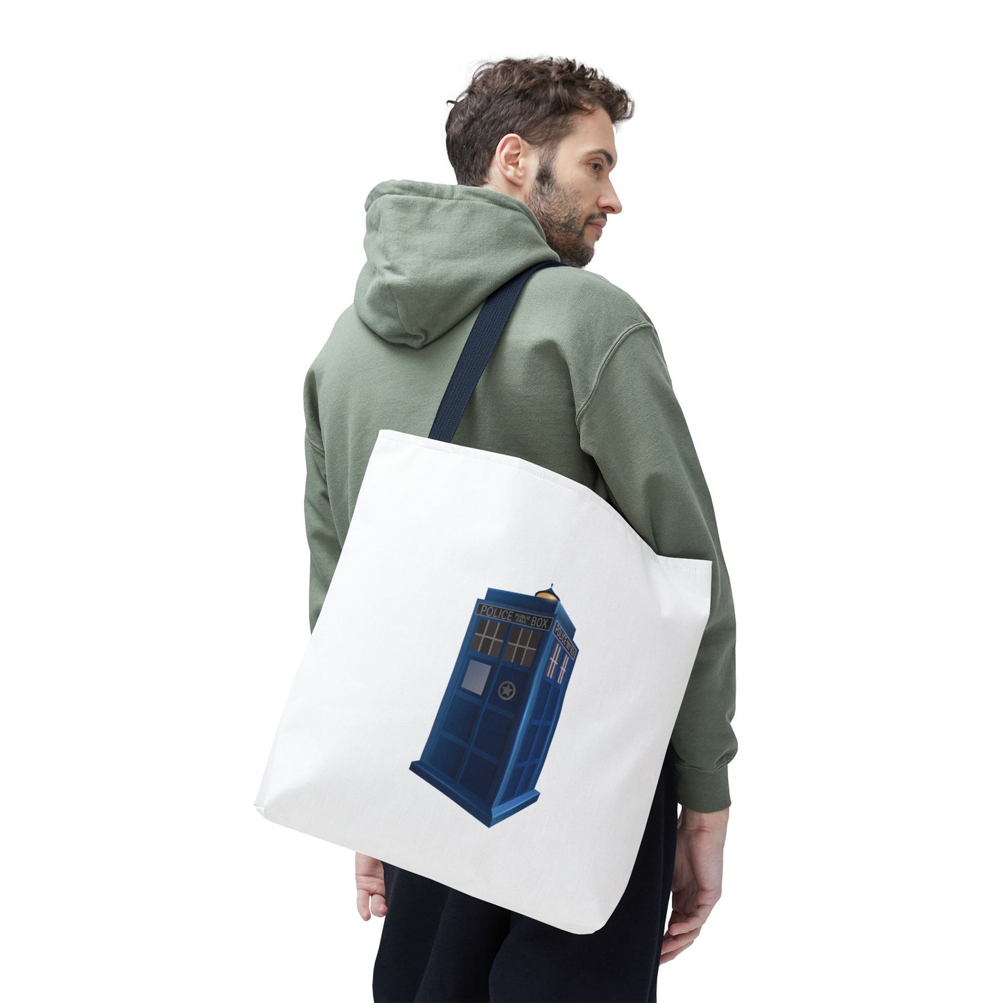 Doctor Who Inspired Tote Bag, Geek Chic, Whovian Gift, Cute Shopping Bag, Personalized Tote