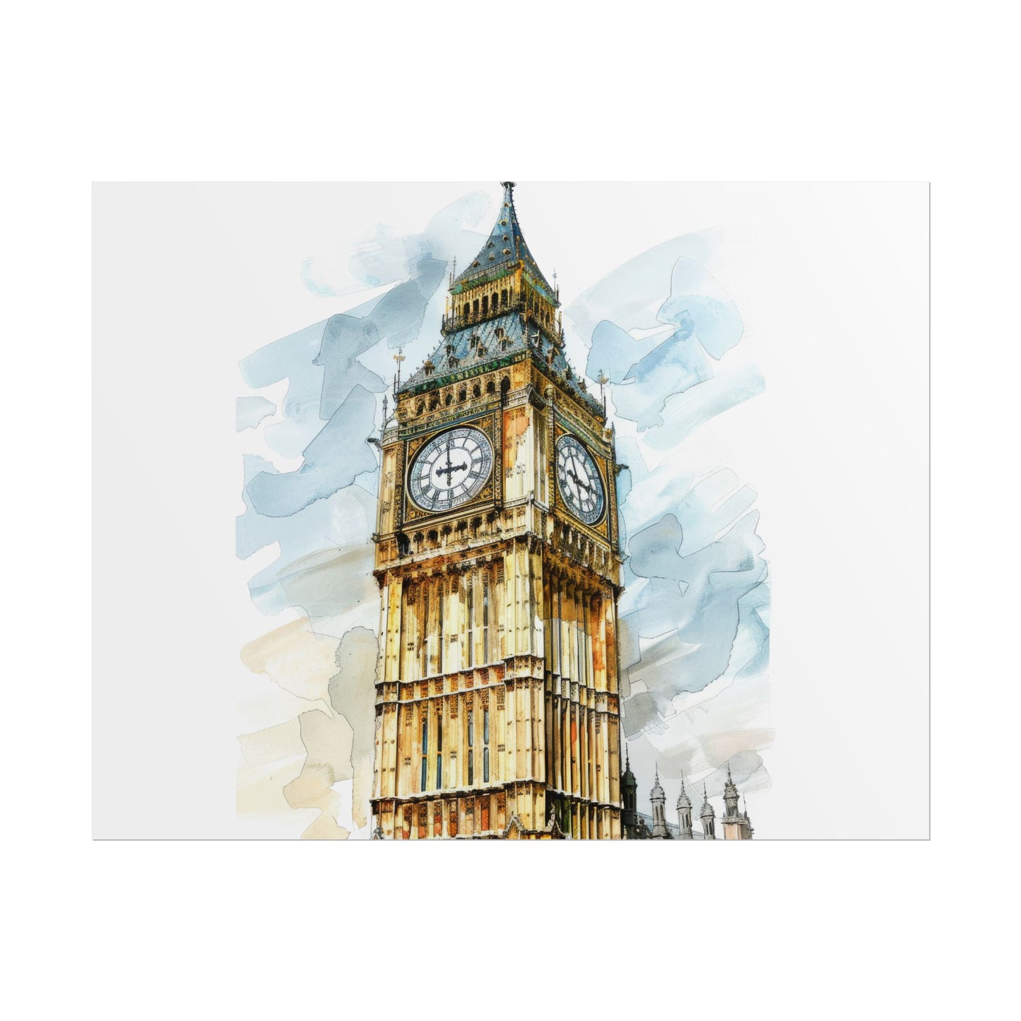 London Tower Rolled Posters