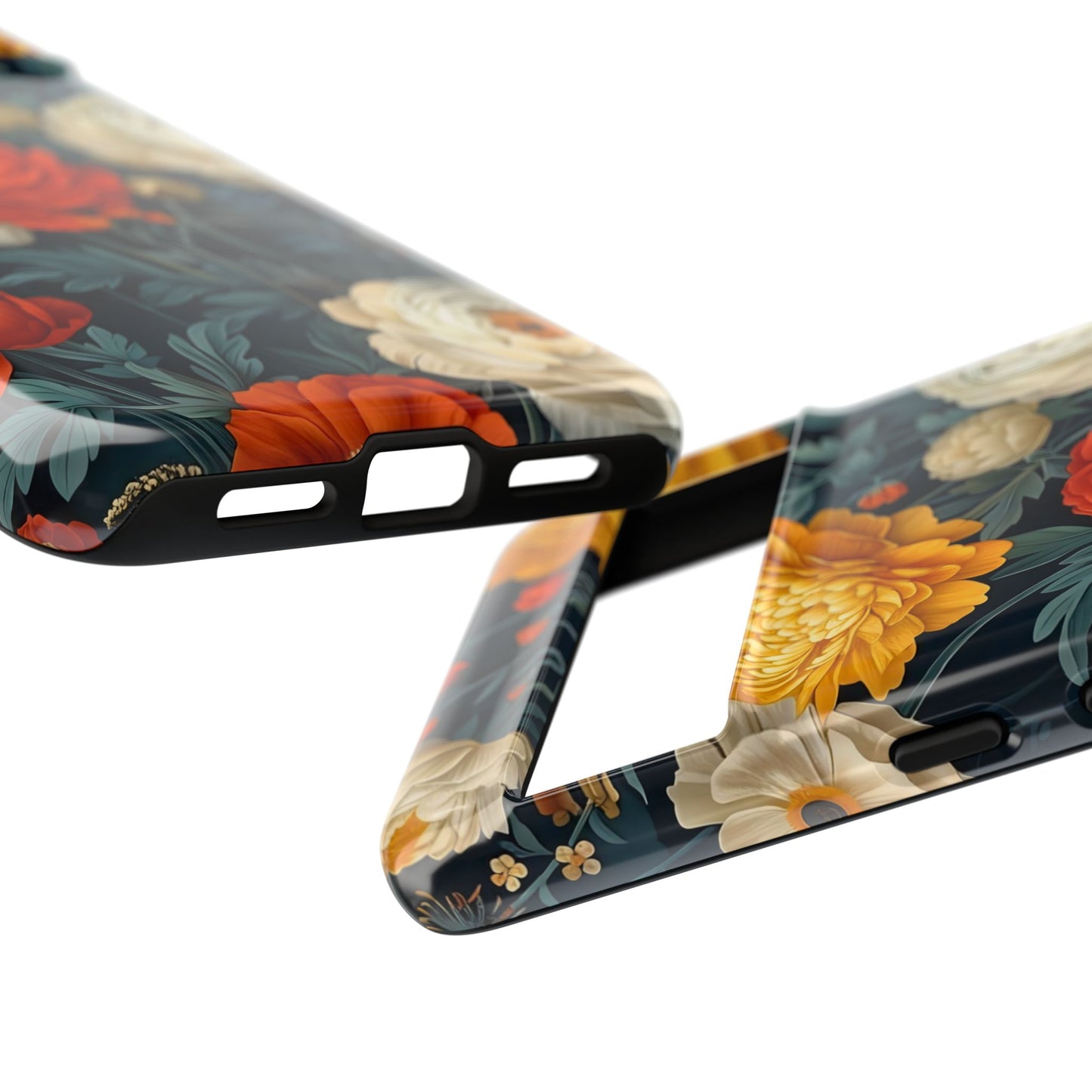 Floral Tough Case for Phones | Durable Floral Phone Cover, Boho Chic, Unique Gift for Her, Phone Protection, Flower Design