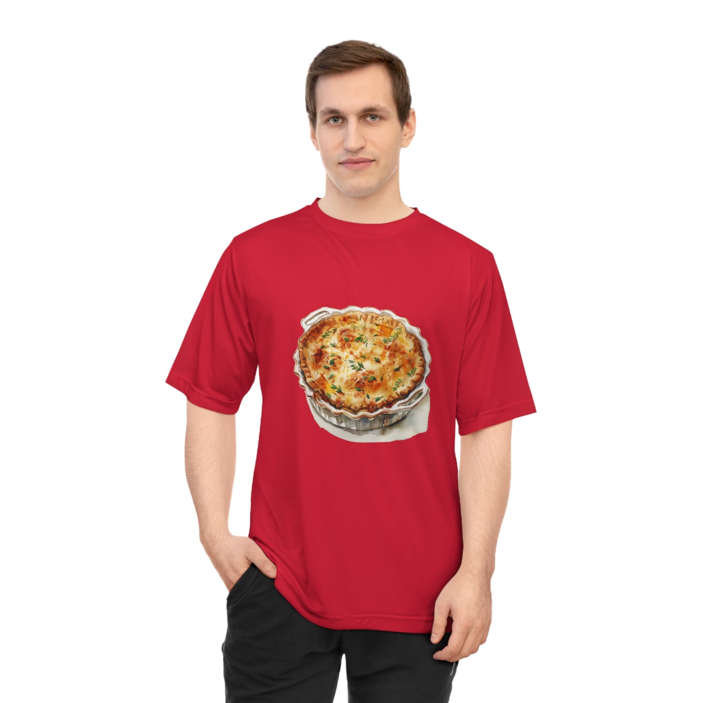 Unisex Zone Performance T-shirt - Taste of Britain: Iconic Dishes and Delicacies