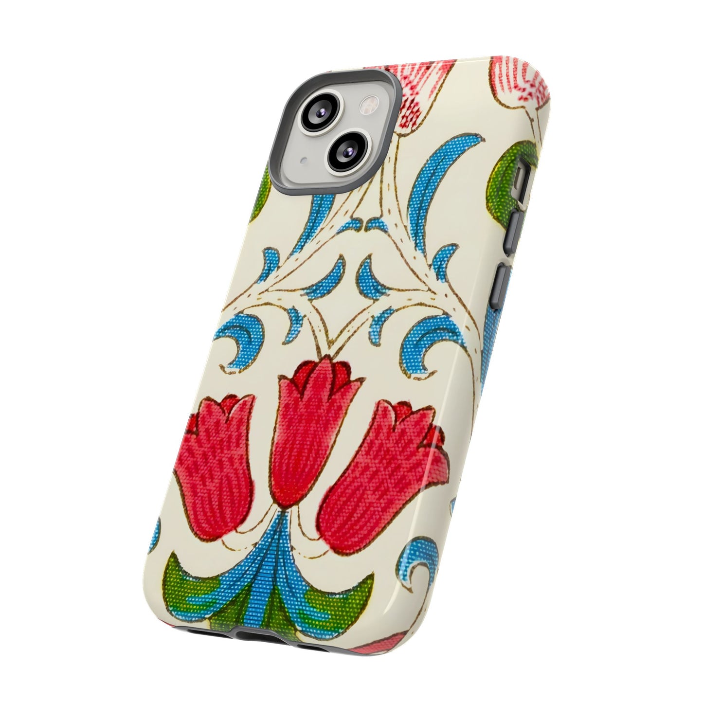 Floral Phone Case - Tough Cases | Stylish Protection, Gift for Her, Boho Phone Cover, Spring Accessory, Cute Tech