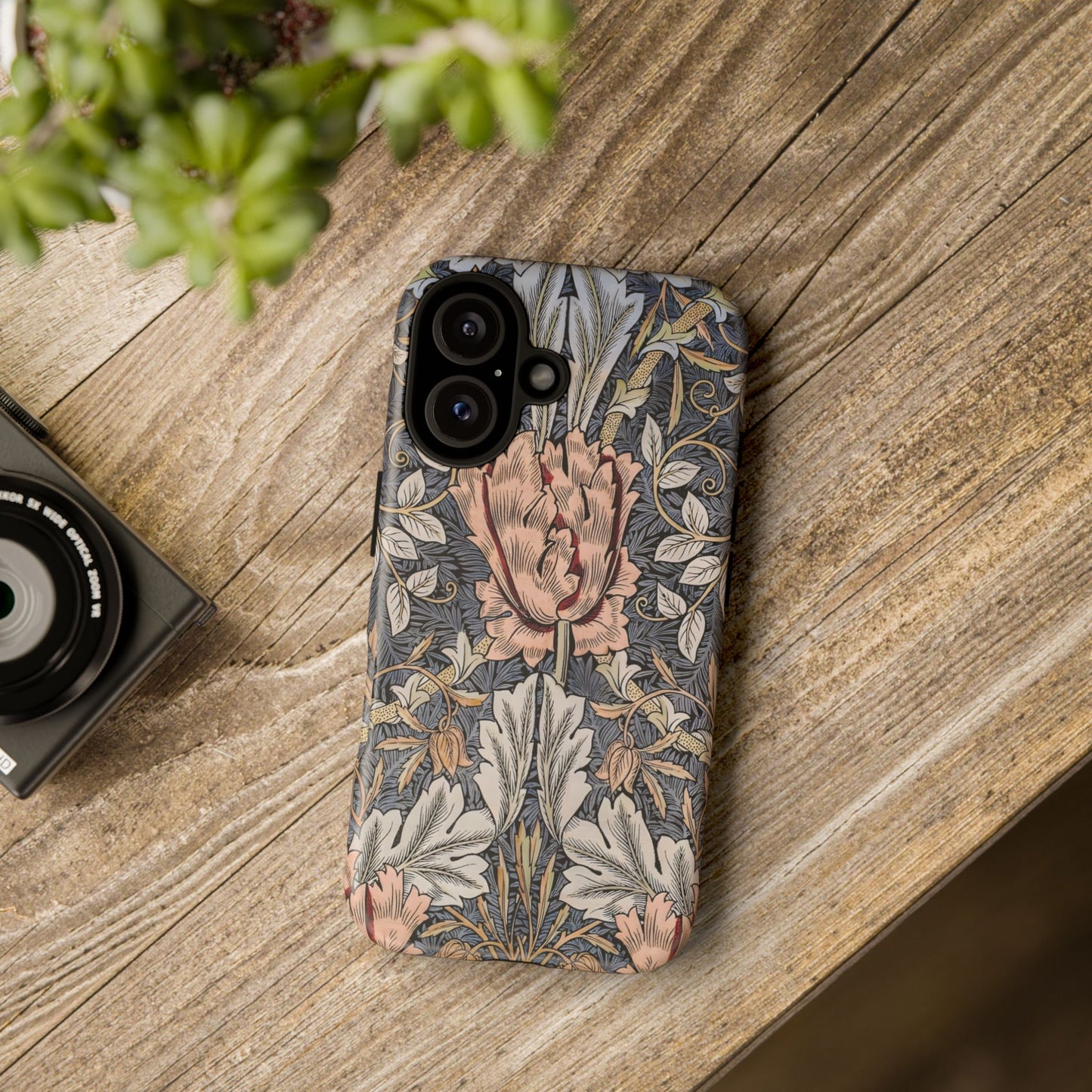 Floral Phone Case, Tough Cases for Stylish Protection, Flower Design, Gift for Her, Phone Accessories, Trendy Mobile Covers