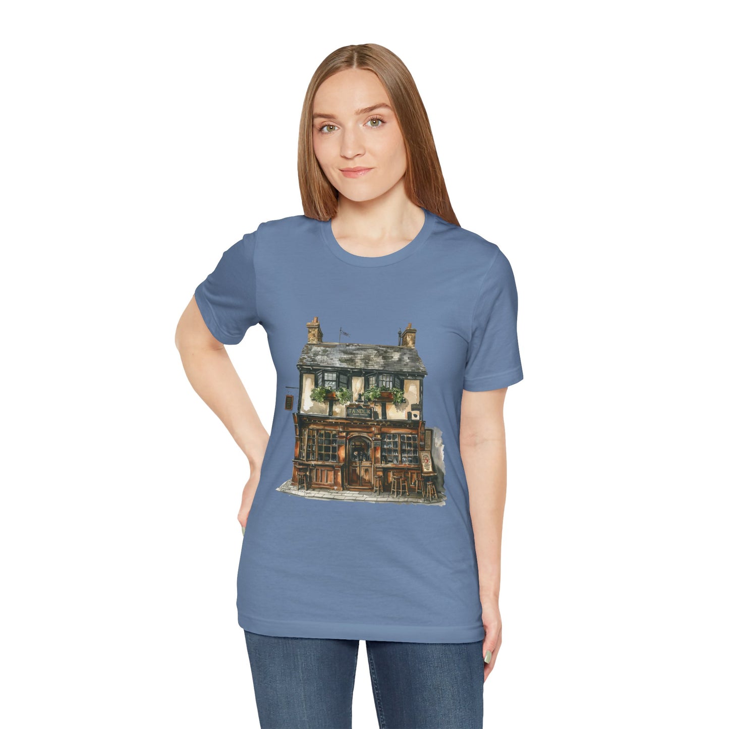 Unisex Jersey Short Sleeve Tee - Charming & Cozy - Life in a British Village House