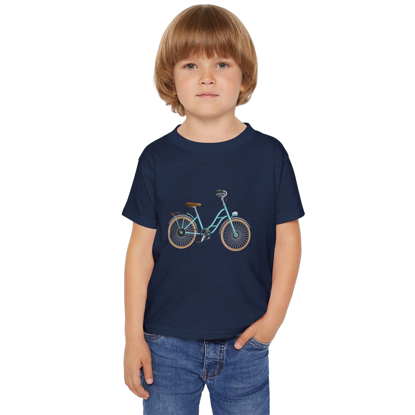 Vintage Bicycle Toddler T-Shirt - Cute Kids Tee for Outdoor Adventures