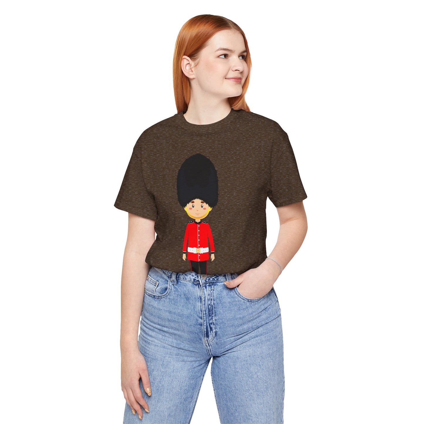 Unisex Jersey Short Sleeve Tee - Cornish Courage - Red Jackets of Bodmin