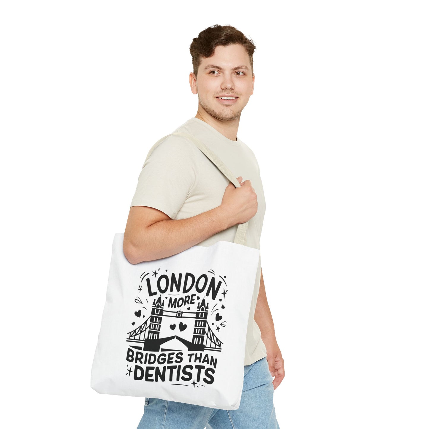 London Bridges Tote Bag - Funny Gift for Travelers, Casual Outings, Eco-Friendly Bag, Shopping Tote, Unique Memory