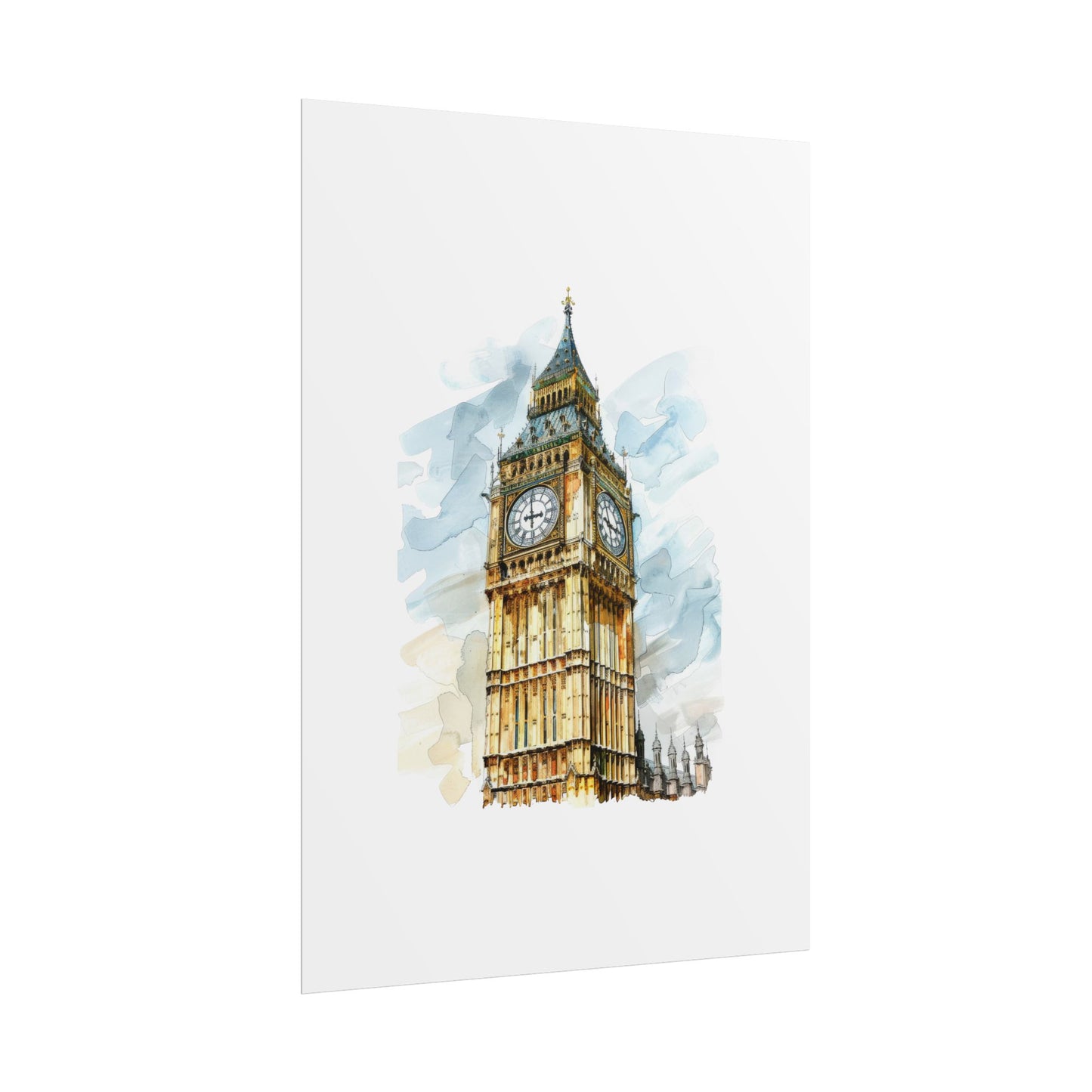 London Tower Rolled Posters