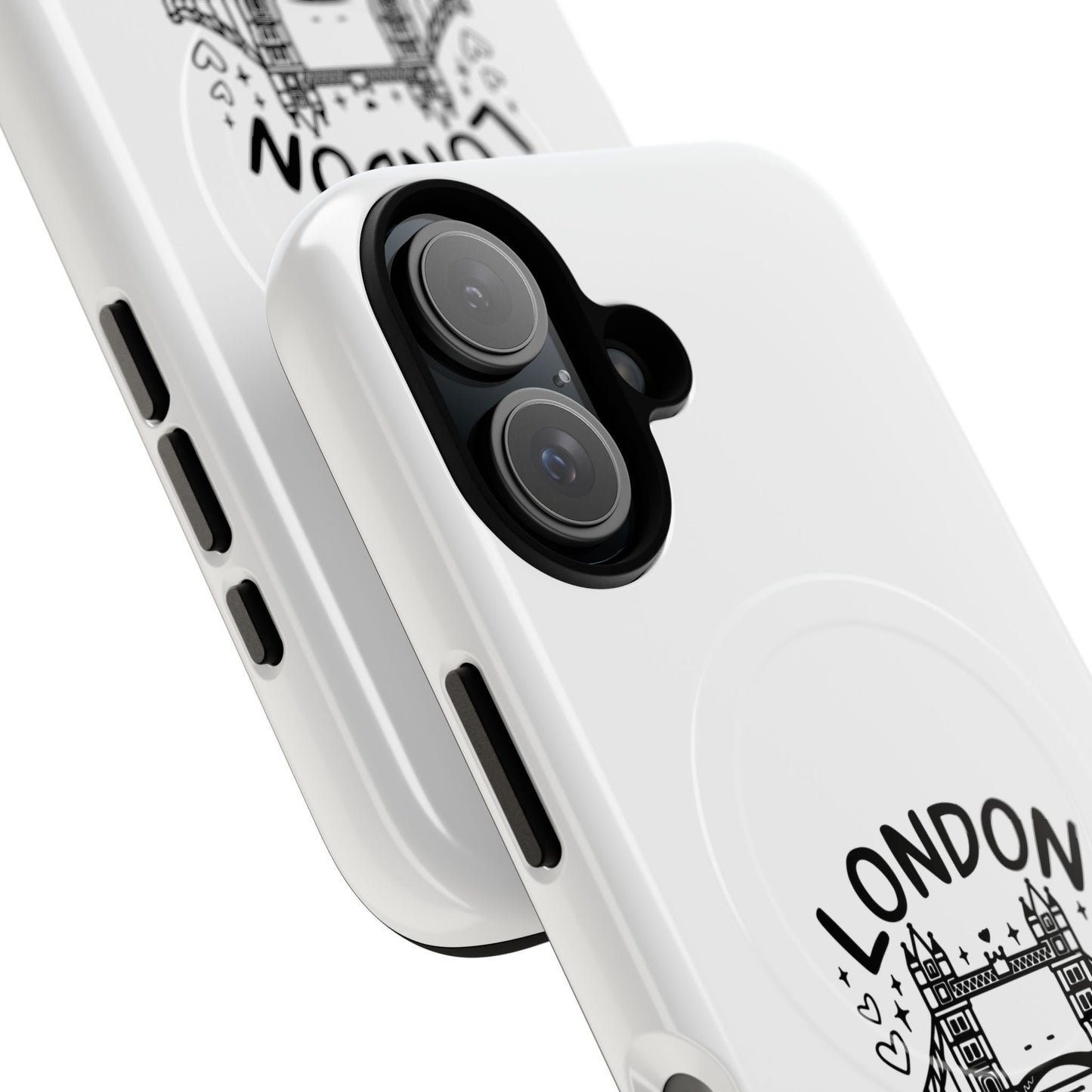 London Vacation Magnetic Case, Unique Phone Cover for Travelers, London Souvenir, Gift for Tourists, Stylish Phone Accessory