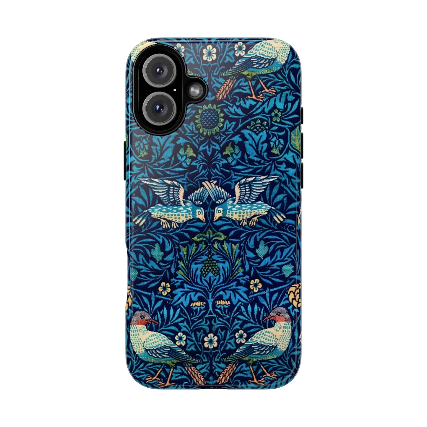Elegant Bird Pattern Phone Case | Nature Lover Gift, Stylish Mobile Cover, Floral Design, Eco-Friendly, Unique Cell Phone Protector