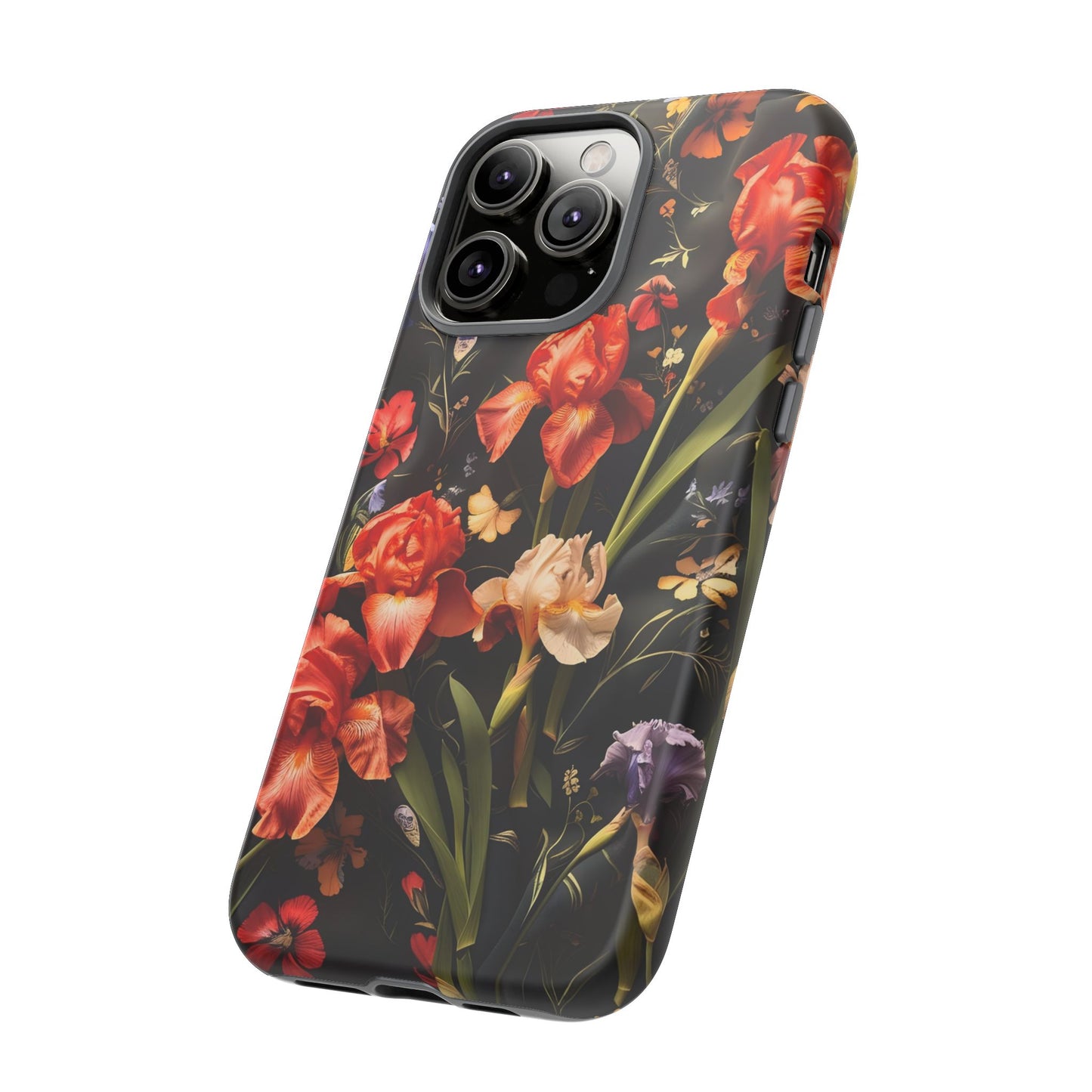 Floral Tough Case for Phone, Durable Protective Phone Cover, Gift for Flower Lovers, Phone Accessories, Spring Vibes