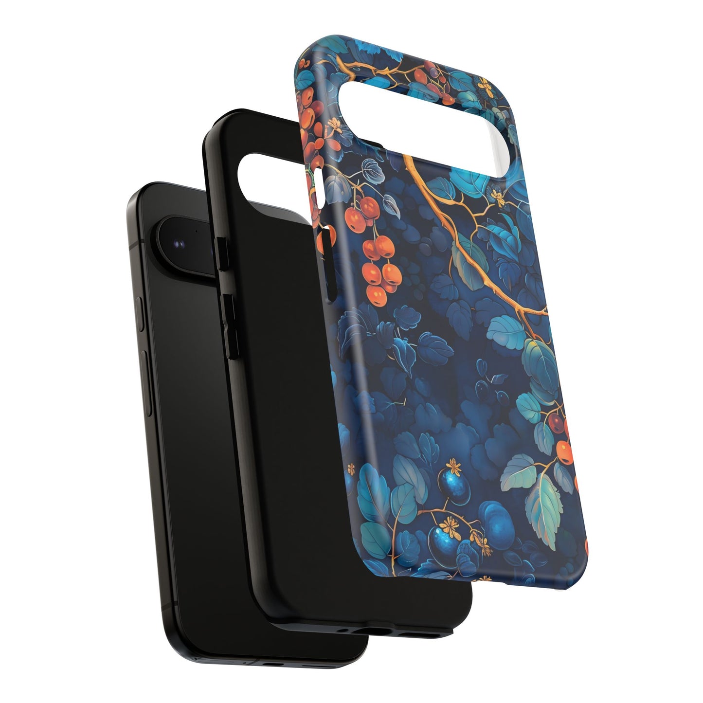 Artistic Phone Case with Floral Design, Tough Cases for iPhone, Nature-Inspired Accessory, Unique Gift for Her, Protective Cover