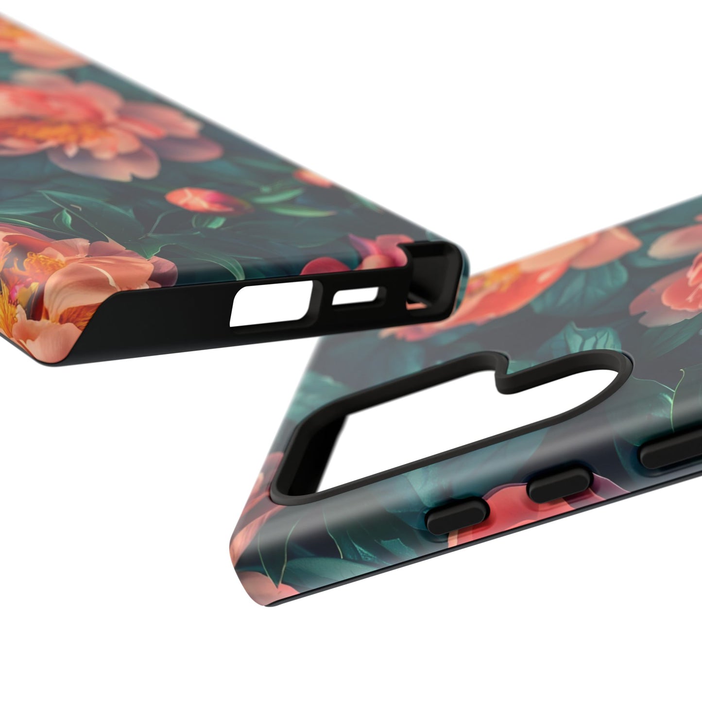 Floral Phone Case - Tough Cases, Flower Design, Botanical Art, Phone Accessory, Gift for Her, Nature Lovers