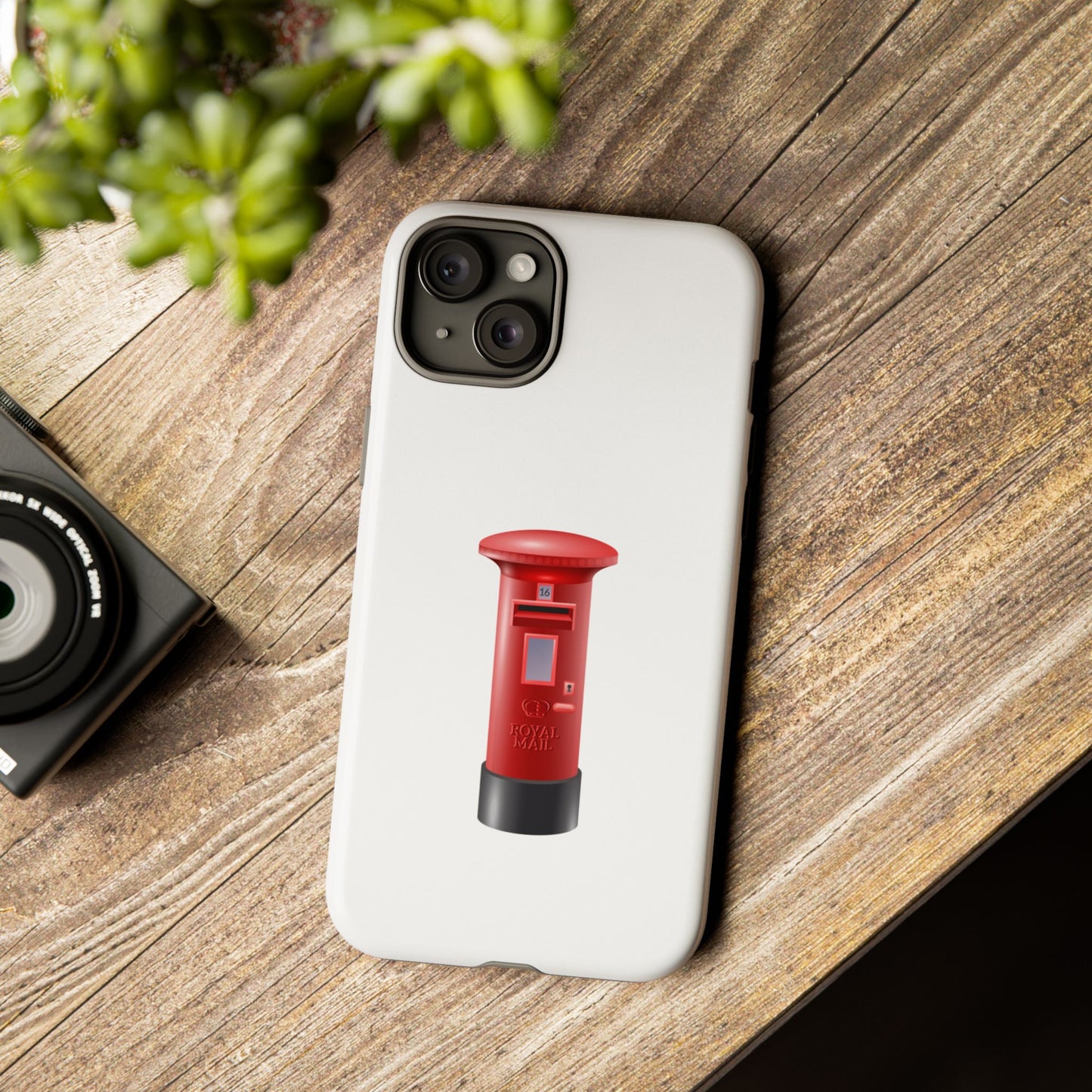 Red Post Box Phone Case - Tough and Stylish Design