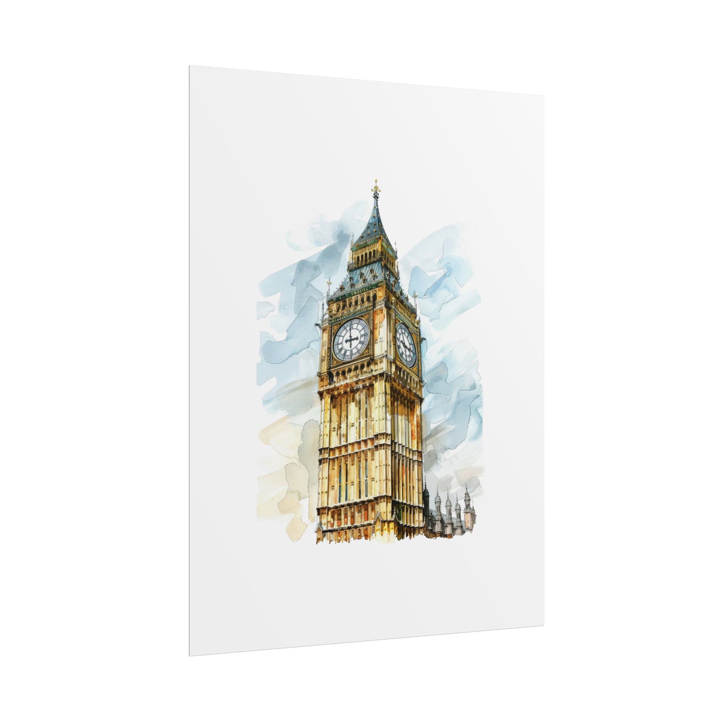 London Tower Rolled Posters