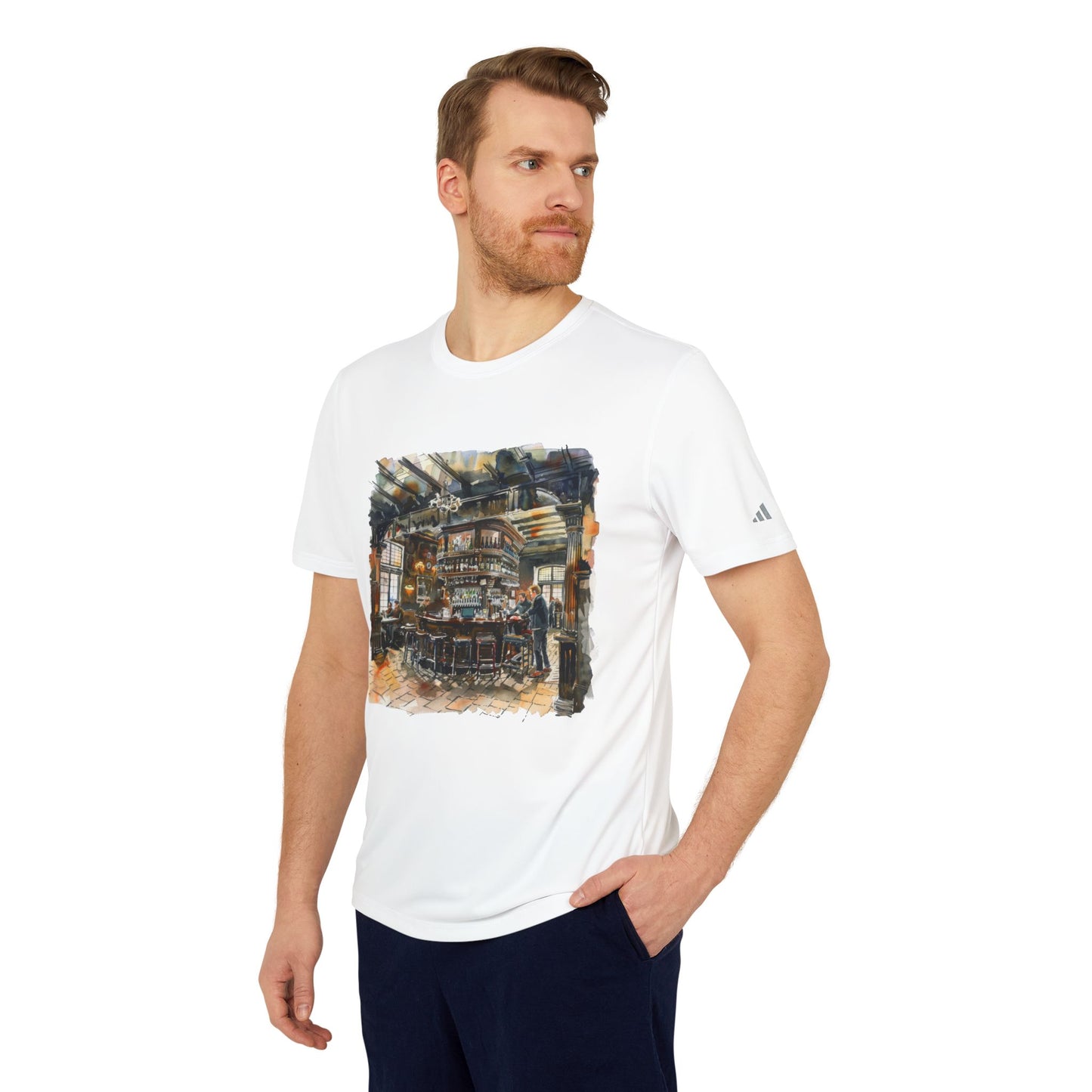 adidas Unisex Sport T-shirt - The Local Spot - Authentic British Pub Vibes