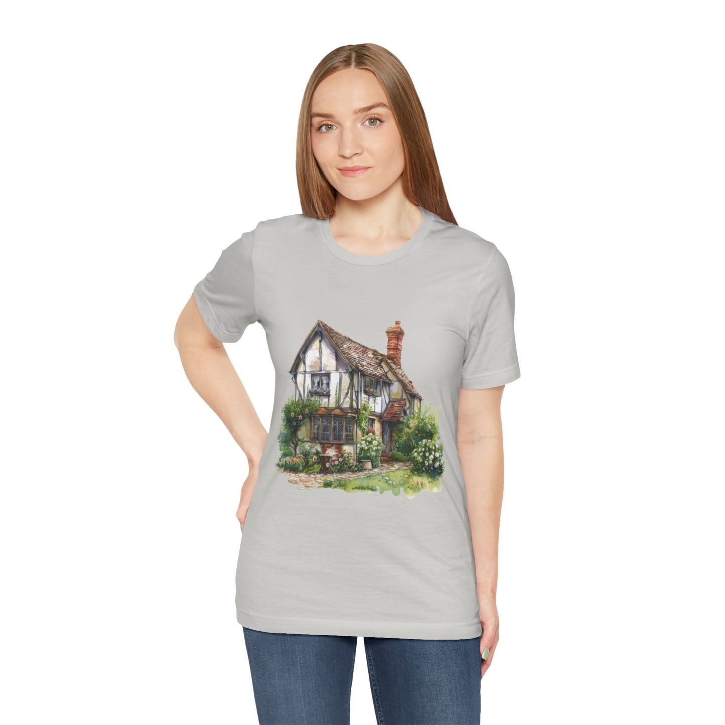 Unisex Jersey Short Sleeve Tee - Timeless Beauty - British Village Homes