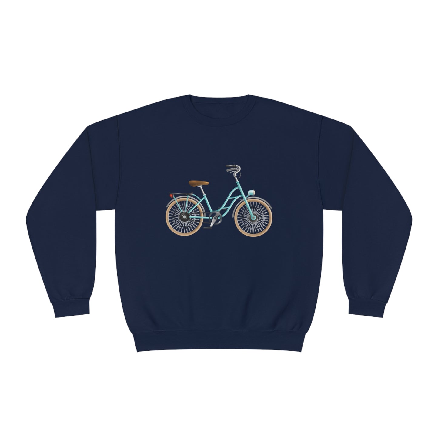 Unisex NuBlend® Crewneck Sweatshirt - Elegant Bicycle