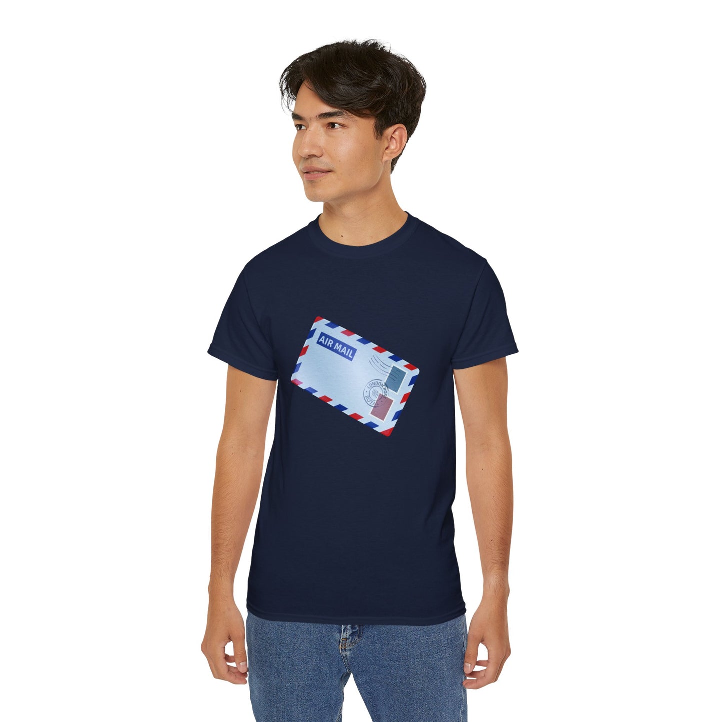 Unisex Ultra Cotton Tee - Vintage British Air Mail