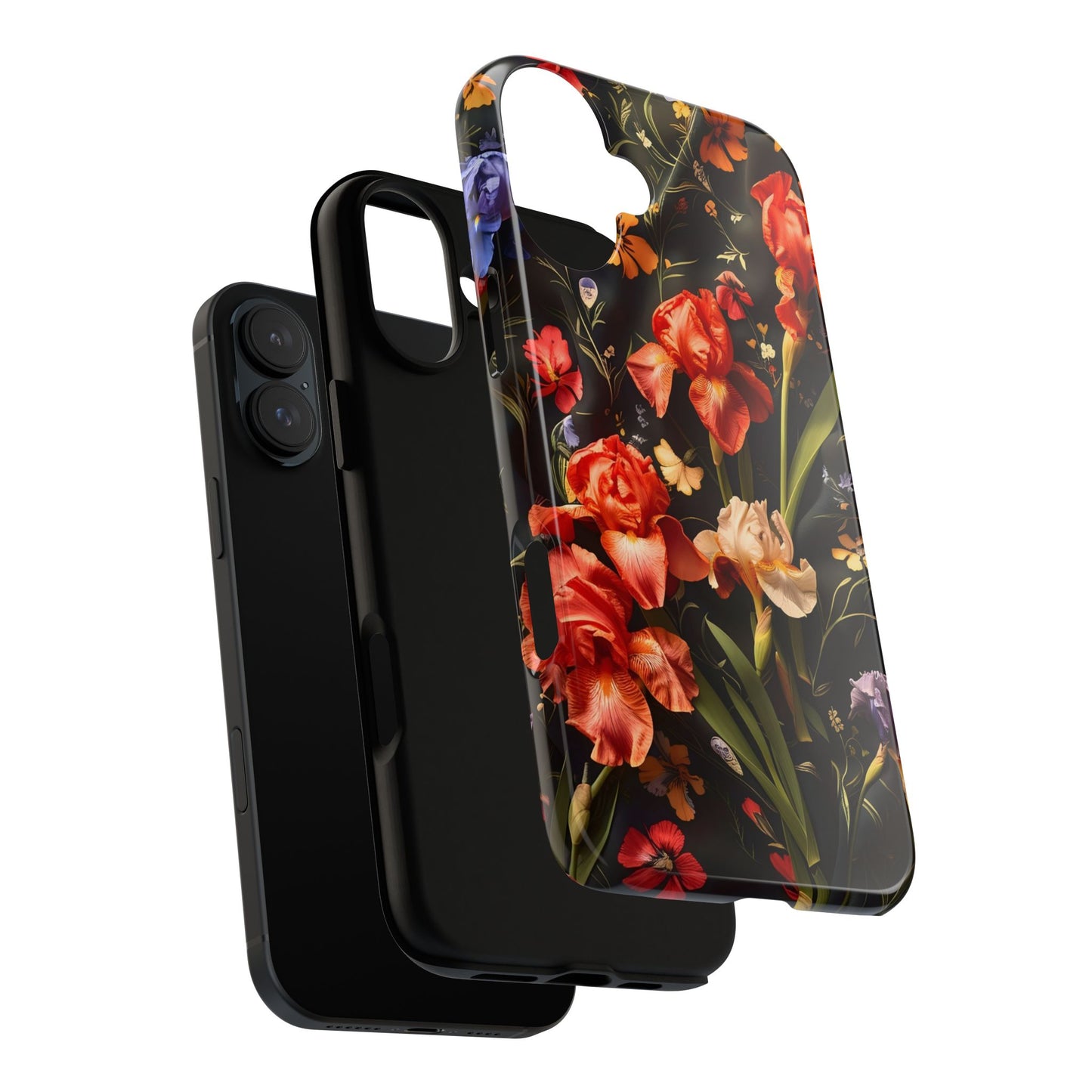 Floral Tough Case for Phone, Durable Protective Phone Cover, Gift for Flower Lovers, Phone Accessories, Spring Vibes