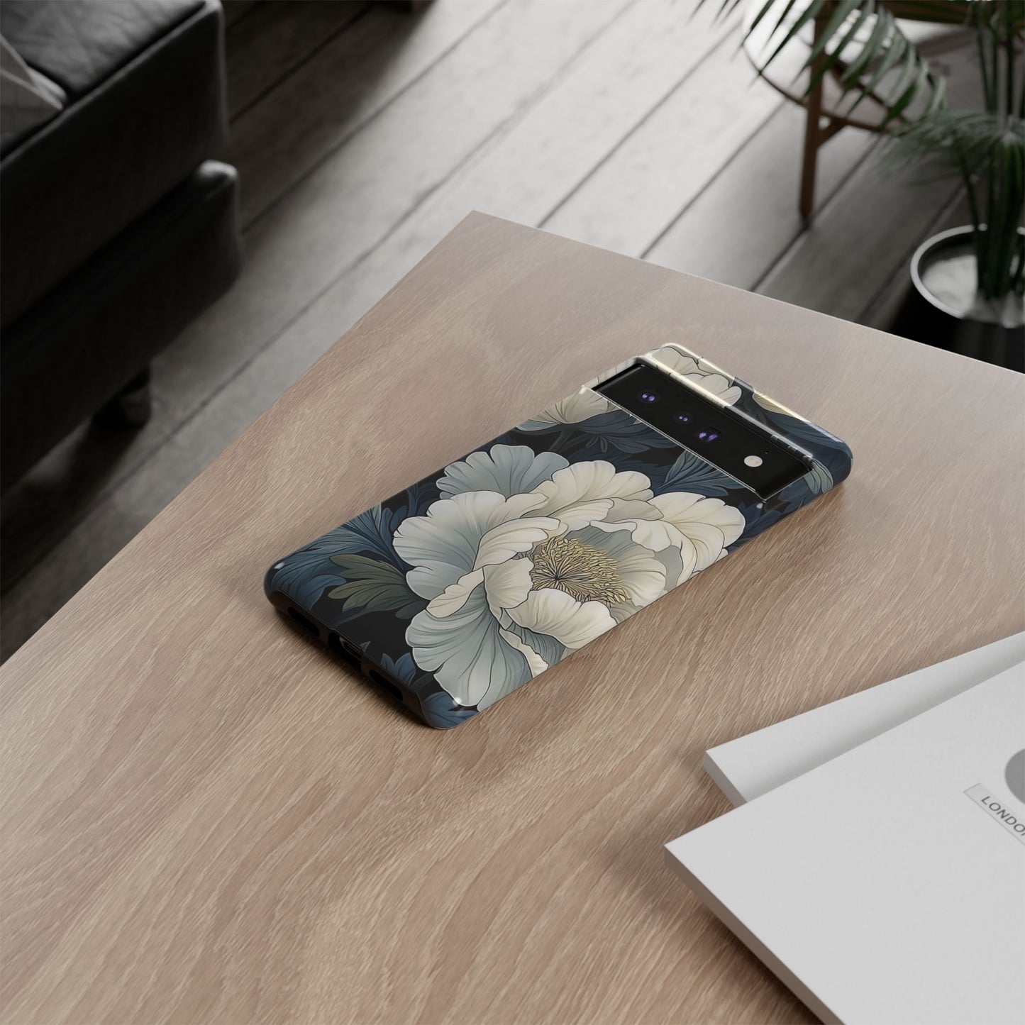 Floral Phone Case - Elegant Tough Cases for Nature Lovers, Stylish Protective Cover for Gifts, Birthdays, Mom's Day, Floral Design