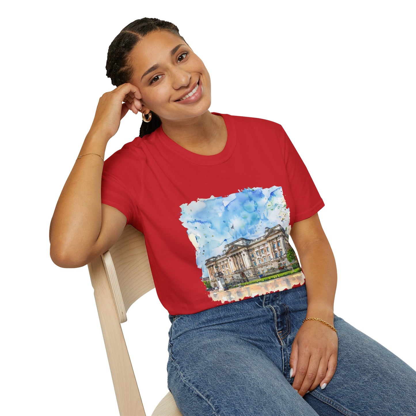 Unisex Softstyle T-Shirt - England Aesthetics - Embracing Classic British Charm