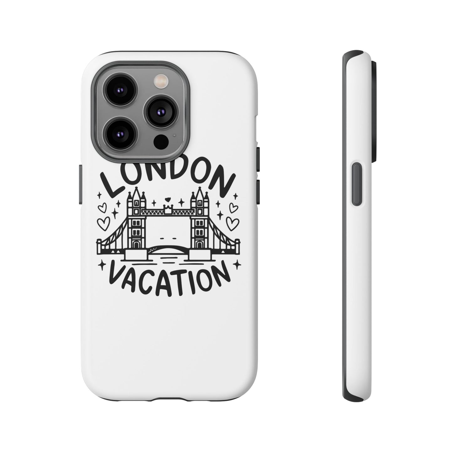 London Vacation Phone Case, Travel Accessories, Unique Gift, London Lover, Custom Phone Cover, Vacation Souvenir