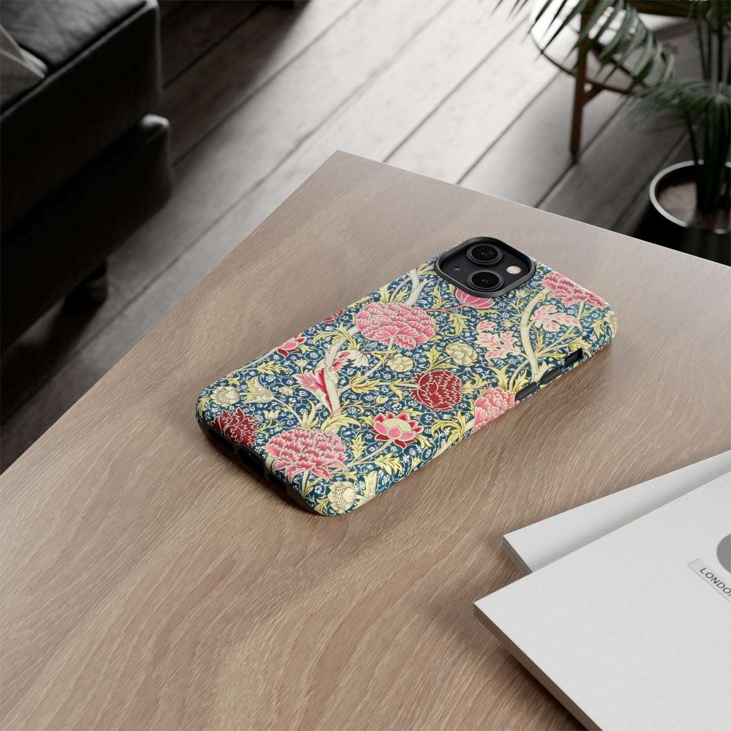 Floral Phone Case, Tough Cases, Durable Phone Cover, Stylish Phone Protector, Gift Idea for Nature Lovers, Floral Pattern Tech Accessories