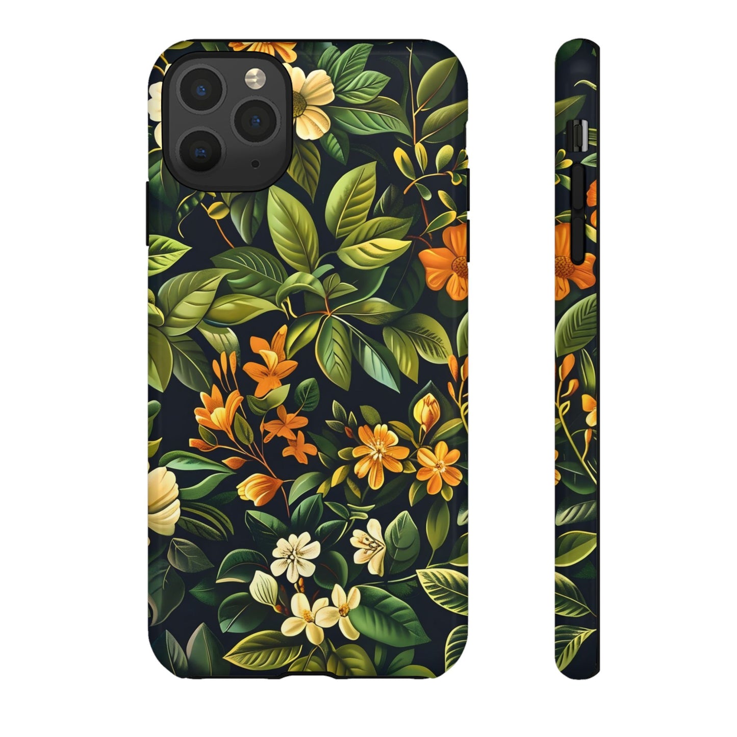 Floral Phone Case - Nature-Inspired Tough Cases for Everyday Use, Gift for Nature Lovers, Phone Protection, Unique Design