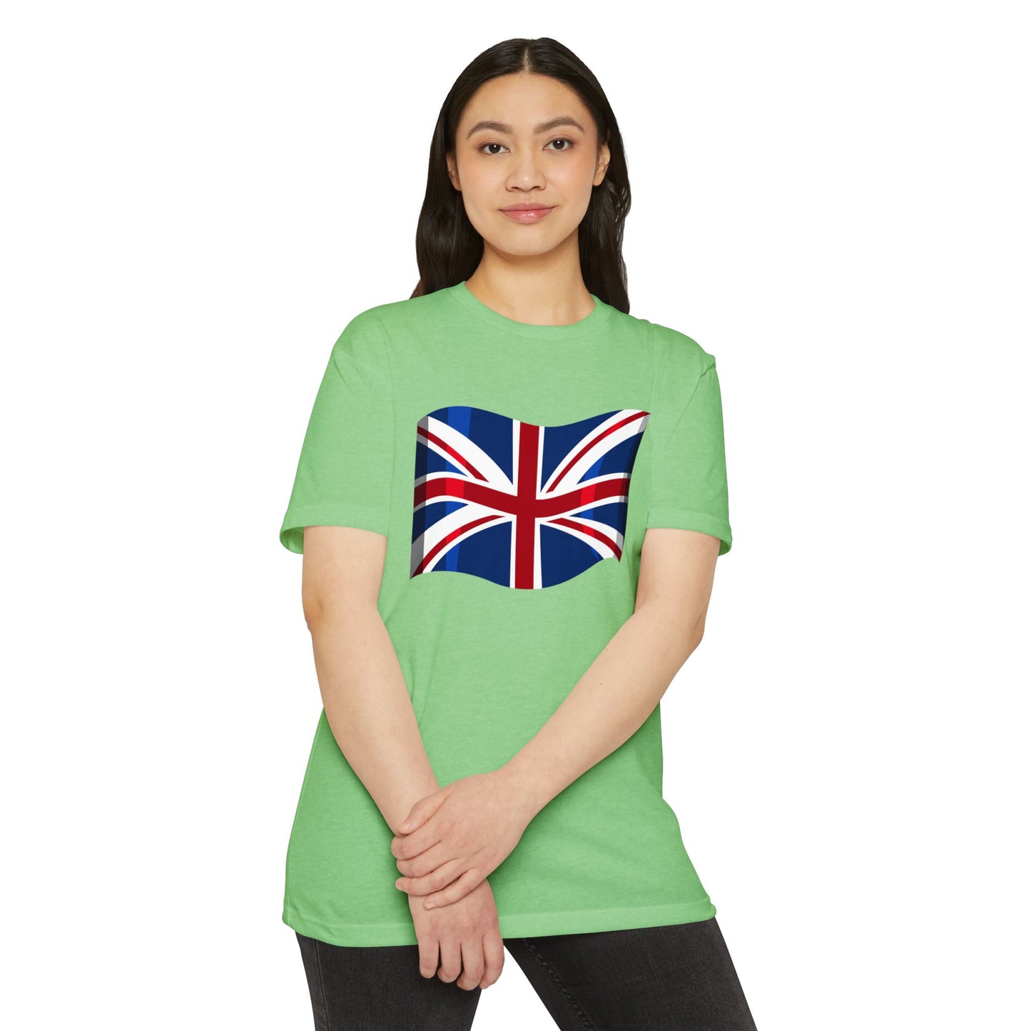 Unisex CVC Jersey T-shirt - Classic Britain: The Union Jack