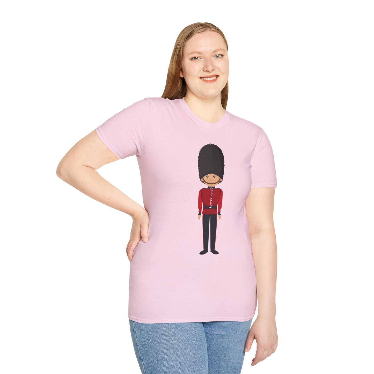 Unisex Softstyle T-Shirt - The Scarlet Guard - Iconic British Soldier