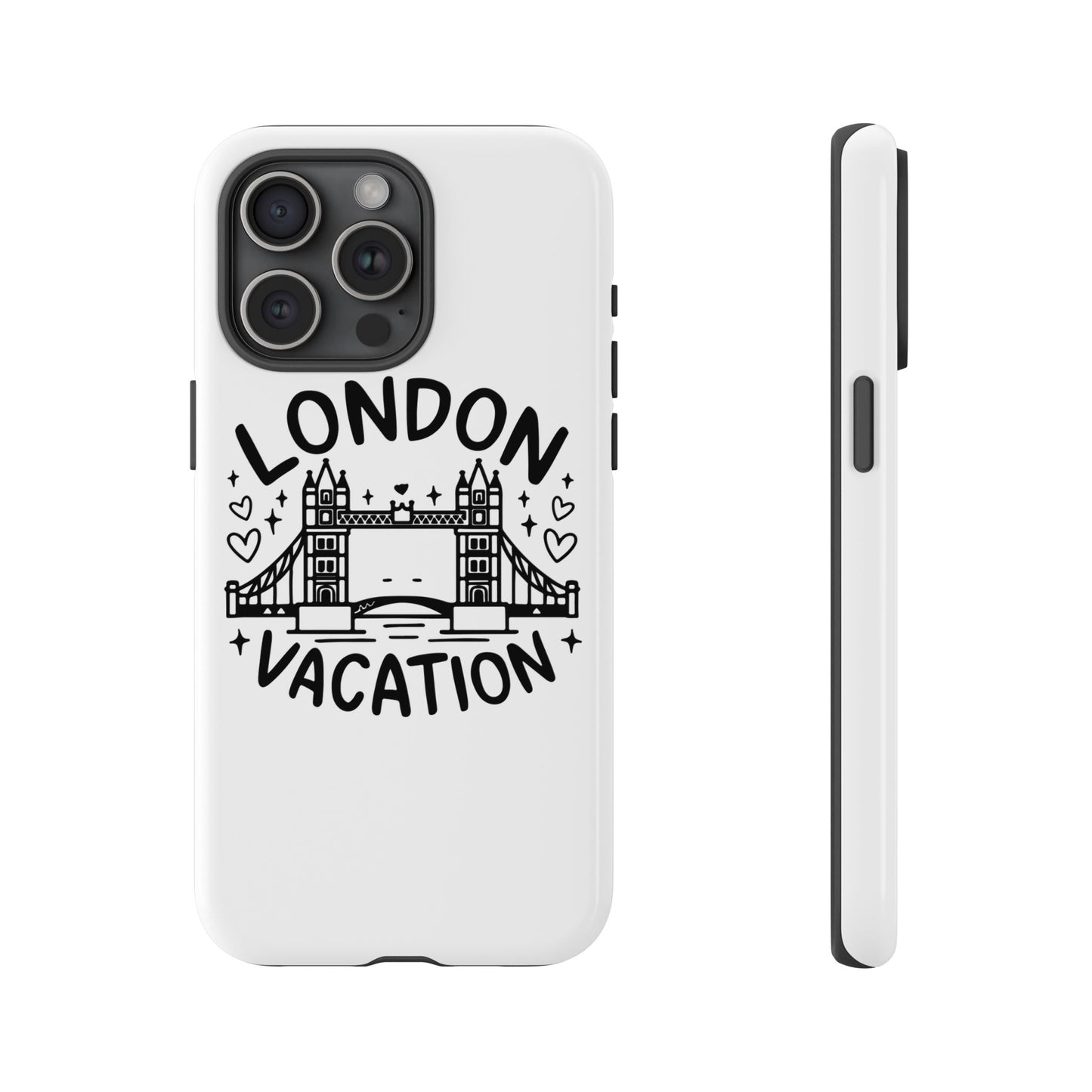 London Vacation Phone Case, Travel Accessories, Unique Gift, London Lover, Custom Phone Cover, Vacation Souvenir
