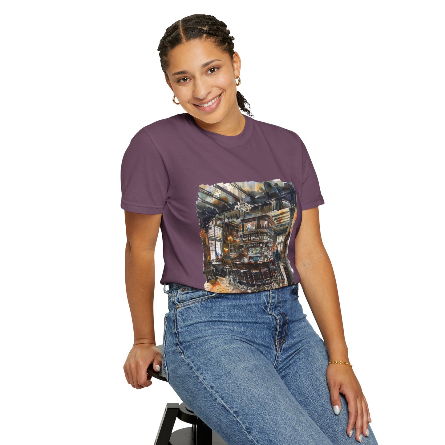 Unisex Garment-Dyed T-shirt - The Quintessential British Pu