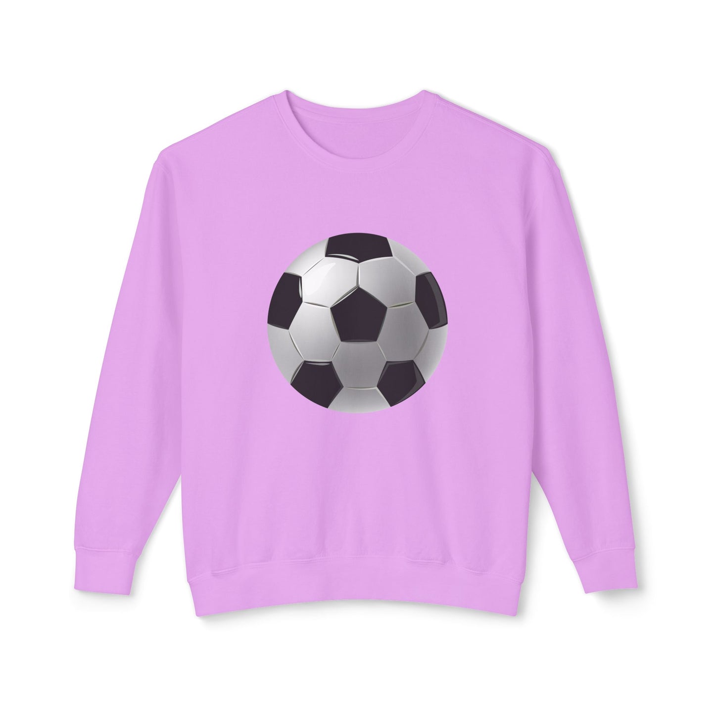 Unisex Lightweight Crewneck Sweatshirt - Energetic Football