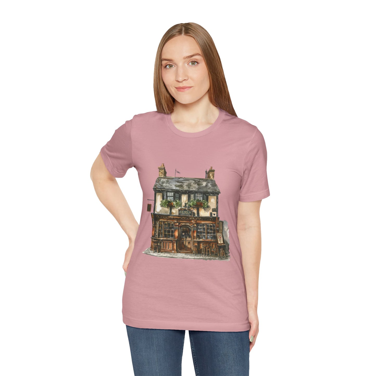 Unisex Jersey Short Sleeve Tee - Charming & Cozy - Life in a British Village House