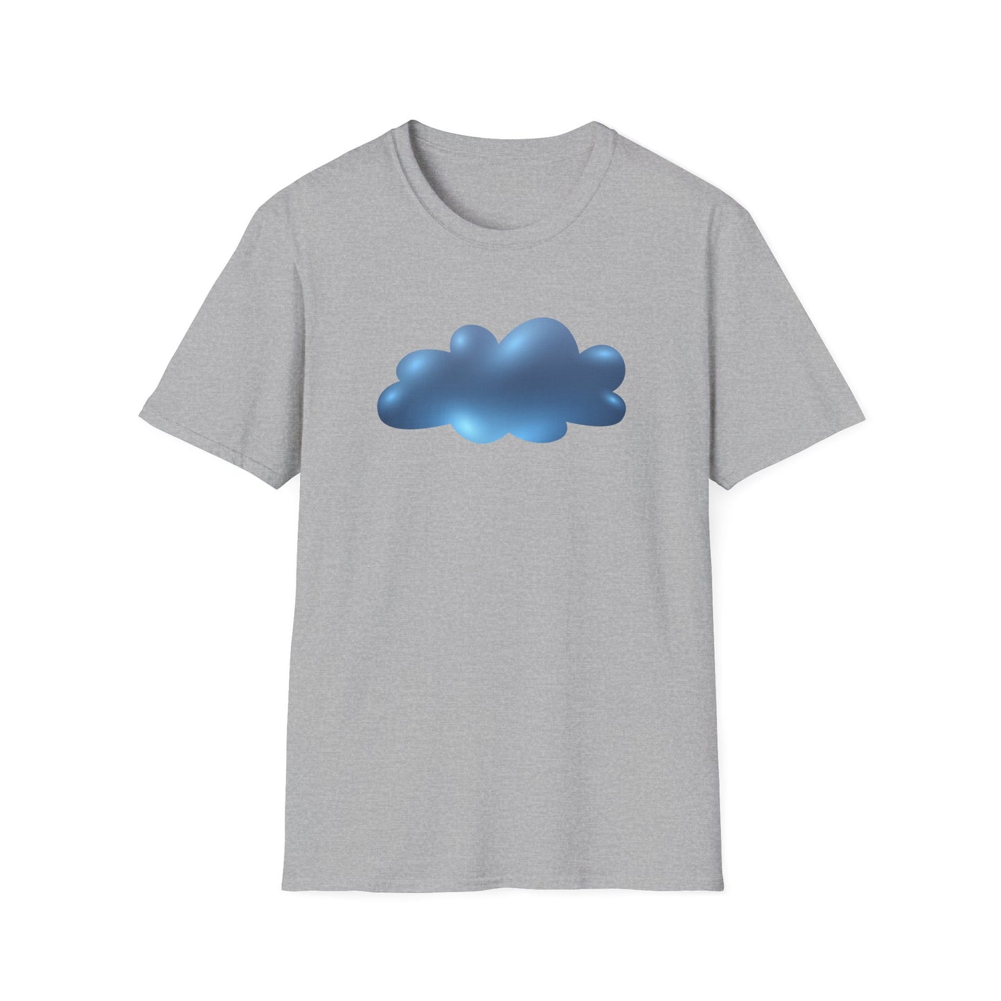 Serene Cloudscape - Dreamy Cloud Versatile Unisex Softstyle T-Shirt