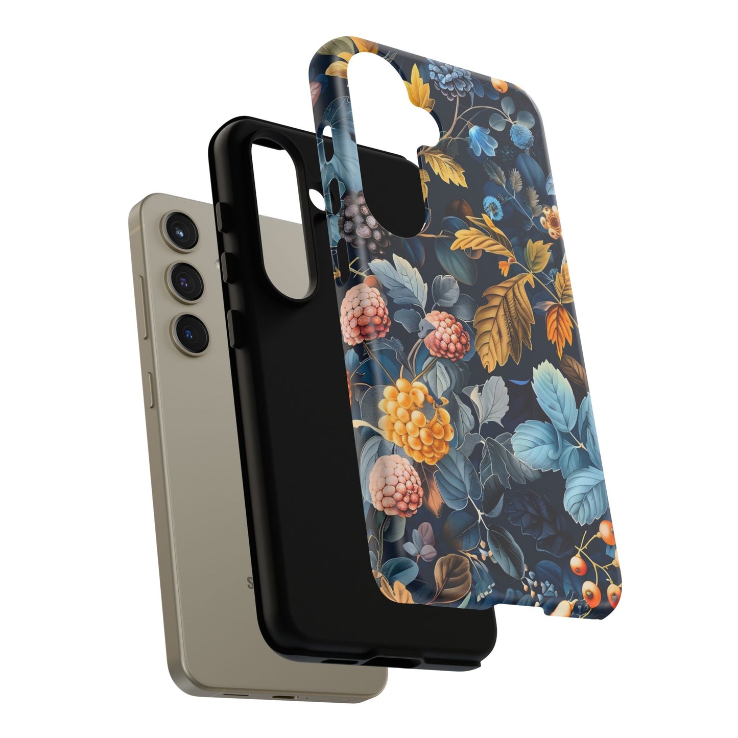Floral iPhone Case, Tough Phone Cover, Nature-inspired Accessory, Gift for Her, Trendy Protection Case