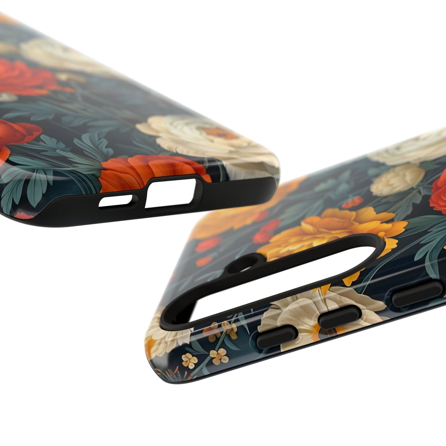 Floral Tough Case for Phones | Durable Floral Phone Cover, Boho Chic, Unique Gift for Her, Phone Protection, Flower Design