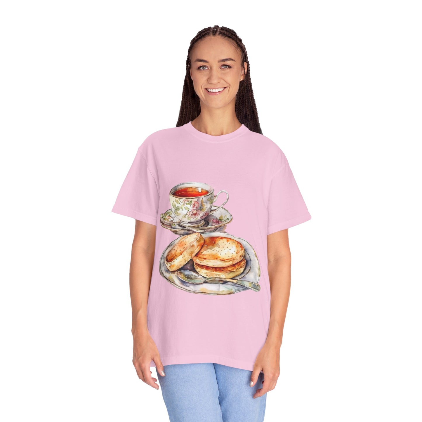 Unisex Garment-Dyed T-shirt - Sunday Roasts & Afternoon Tea - The Heart of British Cuisine