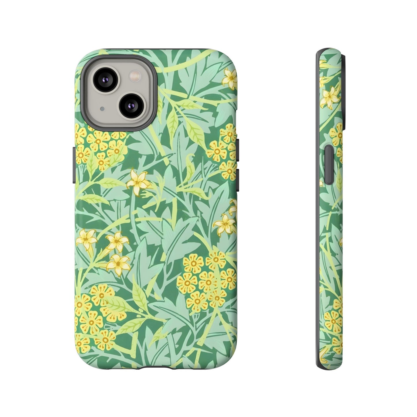 Tough Cases Organic Floral Phone Case, Stylish iPhone Cover, Eco-Friendly Gift, Nature Lover Accessory, Spring Decor, Unique Phone Protector