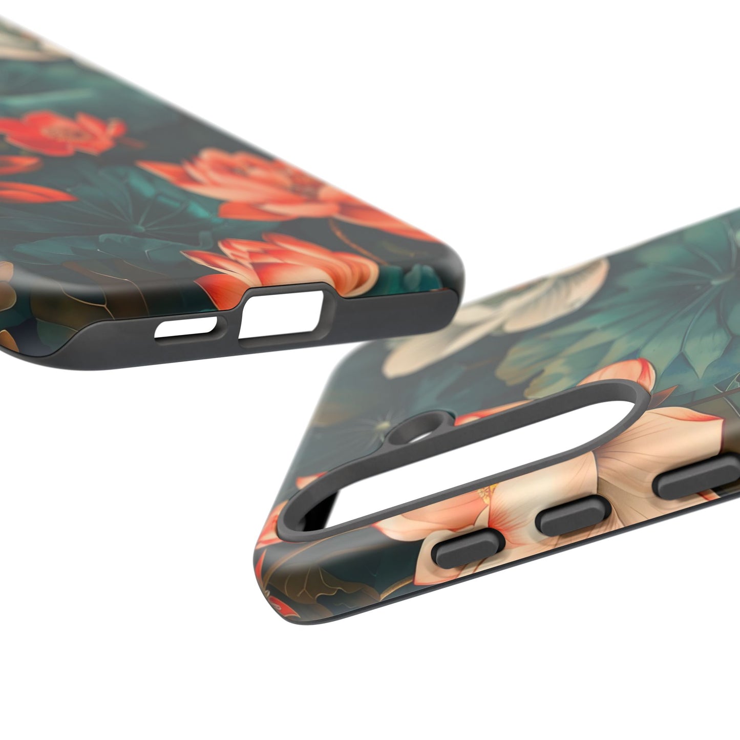 Flower Phone Case, Floral Phone Cover, Tough Case for Floral Lovers, Gift for Her, Stylish Tech Accessories